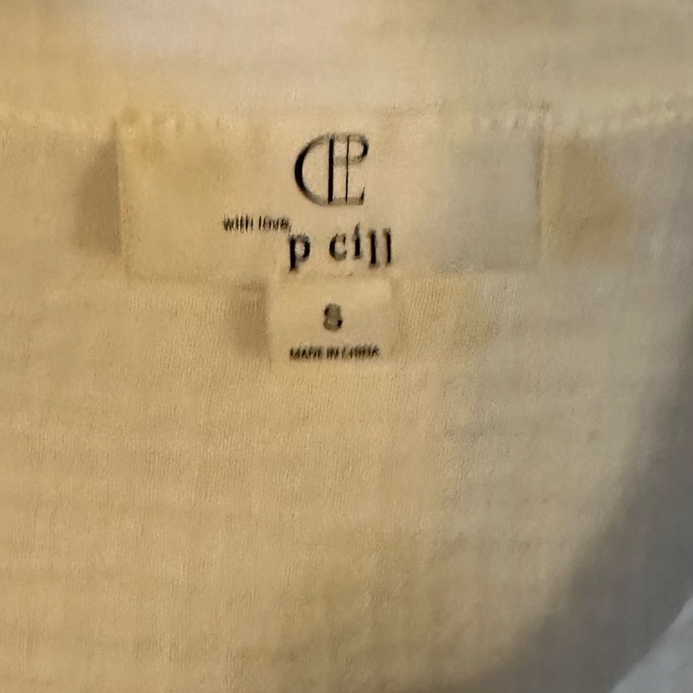 Women’s White Lightweight Cotton Gauzy P Cill Oversized Tunic Dress Small - Picture 3 of 3